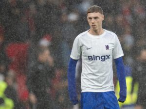 El centrocampista inglés Cole Palmer, estrella del Chelsea. EFE/EPA/PETER POWELL. SOLO USO EDITORIAL