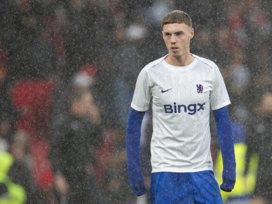 El centrocampista inglés Cole Palmer, estrella del Chelsea. EFE/EPA/PETER POWELL. SOLO USO EDITORIAL