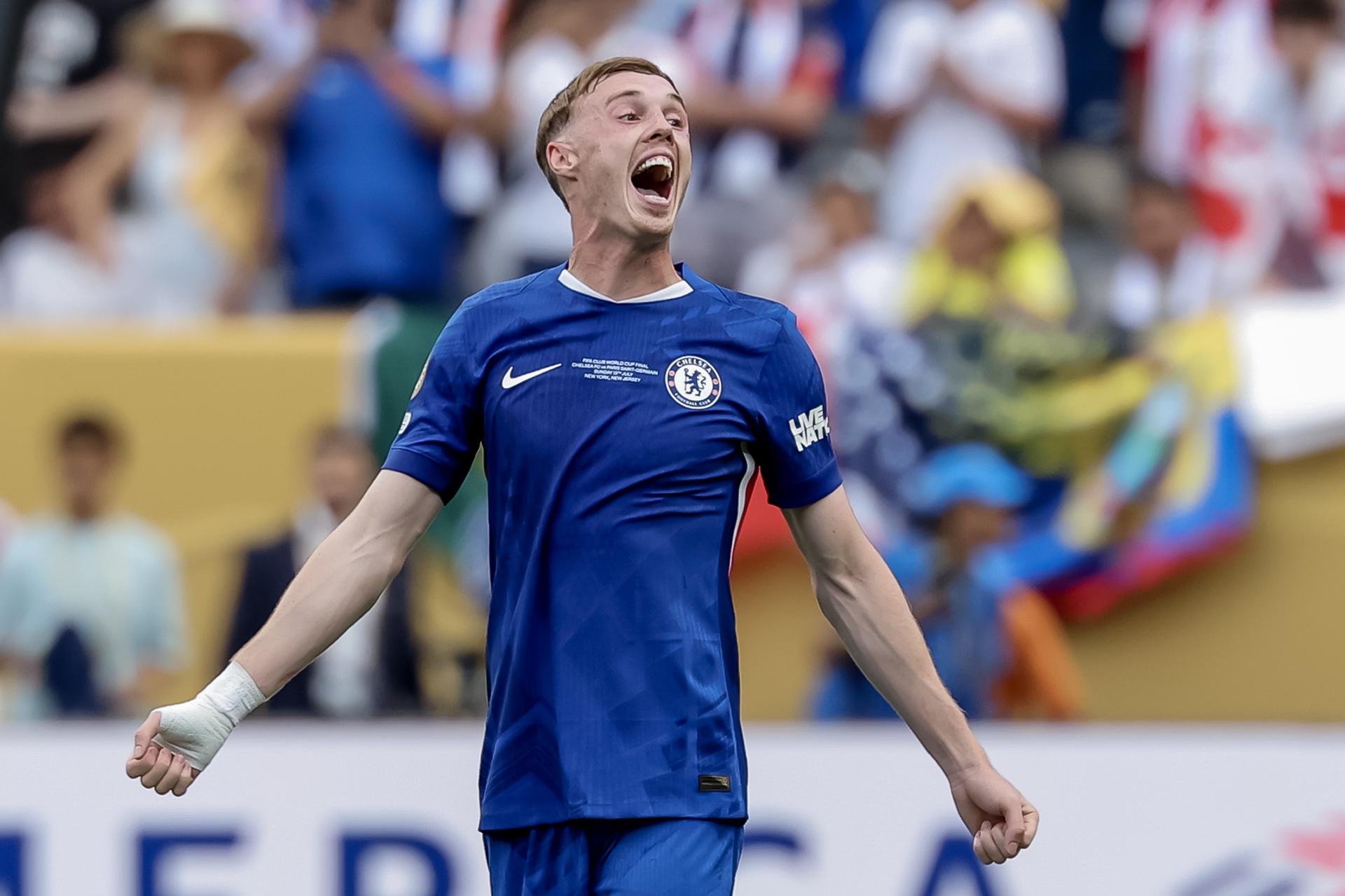 ¡Bombazo en la Premier! Chelsea llega a un acuerdo por Morgan Rogers El jugador del Chelsea, Cole Palmer. EFE/EPA/JUSTIN LANE