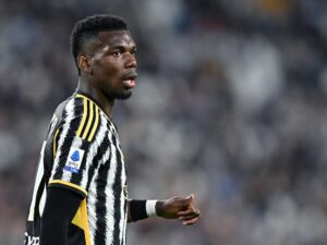 Fotografía de Alessandro di Marco, en la que puede verse en una imagen de archivo del 14 de mayo de 2023 al entonces futbolista del Juventus Paul Pogba. EFE