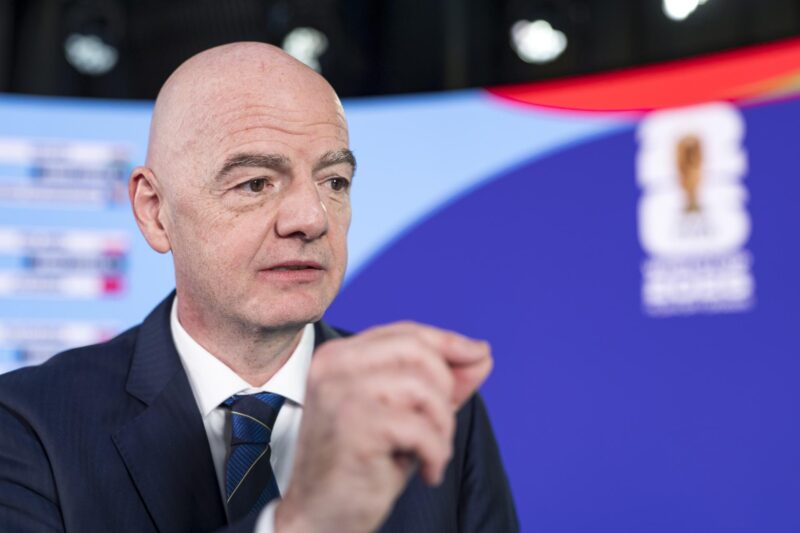 Mundial 2026: Lista la fecha para que la FIFA anuncie el calendario Gianni Infantino, presidente de la FIFA. EFE/EPA/CLAUDIO THOMA