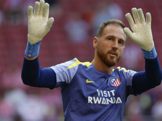 El portero del Atlético de Madrid, el esloveno Jan Oblak. EFE/ Mariscal