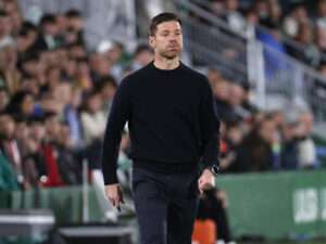 El entrenador del Real Madrid Xabi Alonso en foto de archivo de Manuel Bruque. EFE