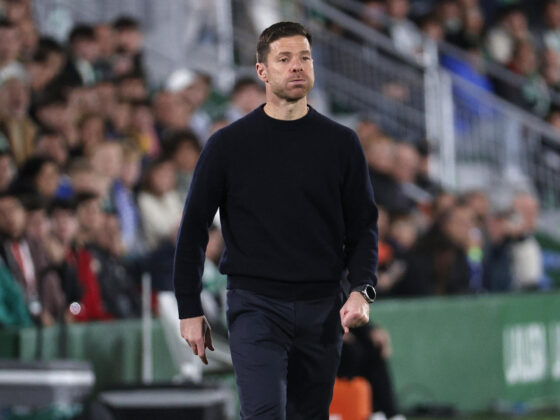 El entrenador del Real Madrid Xabi Alonso en foto de archivo de Manuel Bruque. EFE