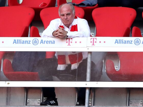 Foto de archivo del presidente de honor del Bayern Múnich, Uli Hoeness. EFE/EPA/Alexander Hassenstein / POOL DFL