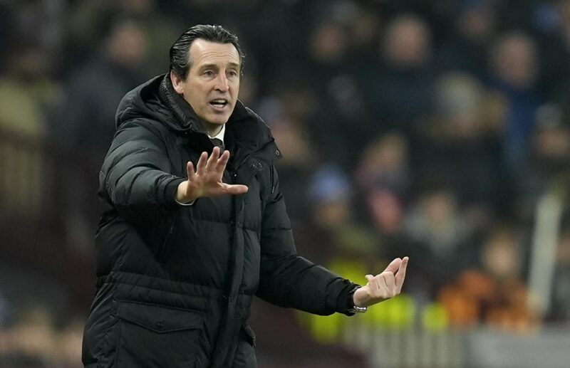 El entrenador del Aston Villa Unai Emery en Birmingham, Reino Unido, en foto de archivo de TIM KEETON /EFE/EP