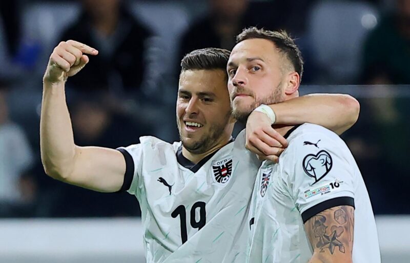 Los 3 retos de la Argentina de Messi para lograr el bicampeonato El jugador austríaco Marko Arnautovic (R) celebra un gol con su compañeroChristoph Baumgartner en el partido de clasificación jugado en Limasol, Chipre. EFE/EPA/MARIOS GREGORIOU