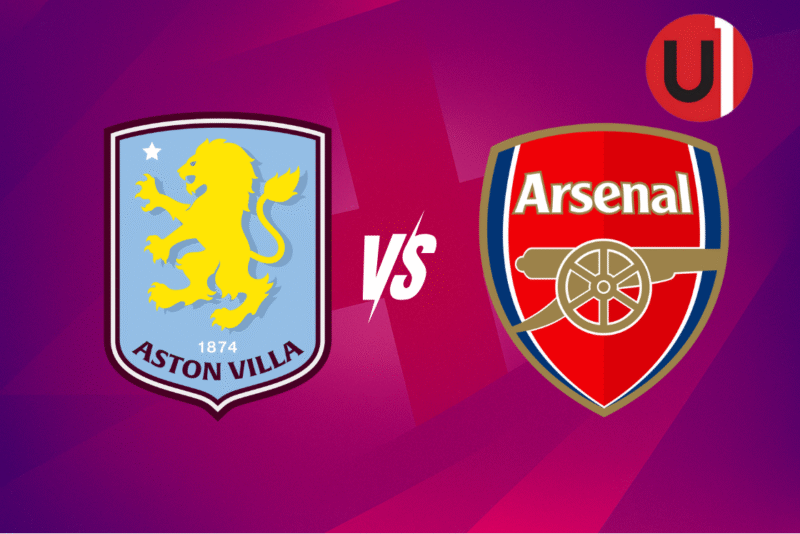 Premier League: Aston Villa vs. Arsenal. Unanimo Deportes.