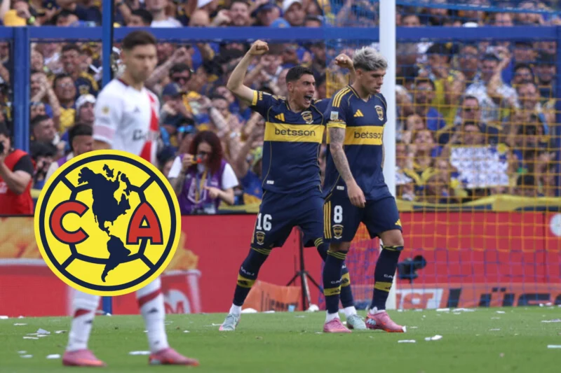 Las Águilas del América buscan a Miguel Merentiel, delantero de Boca Juniors.