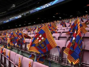 Tribuna del Camp Nou del Barcelona