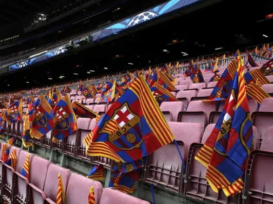 Tribuna del Camp Nou del Barcelona