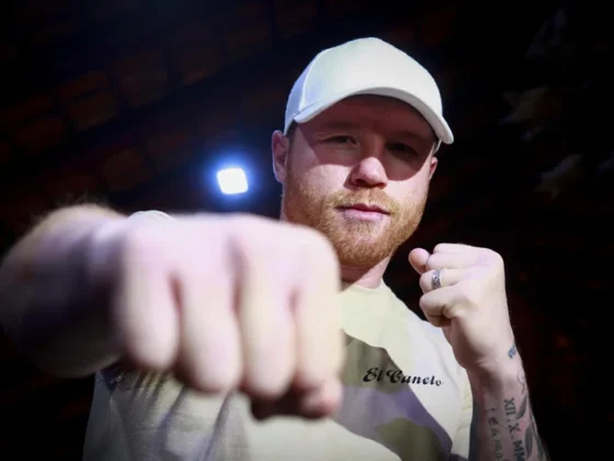Saúl “Canelo” Álvarez, excampeón mundial de las 168 libras