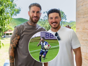 Samuel García y Sergio Ramos. Unanimo Deportes.