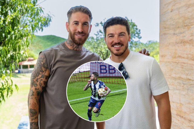 Samuel García y Sergio Ramos. Unanimo Deportes.