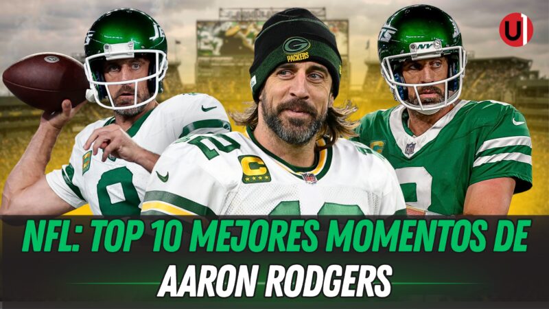 VIDEO NFL: Top 10 mejores momentos de Aaron Rodgers VIDEO NFL: Top 10 mejores momentos de Aaron Rodgers