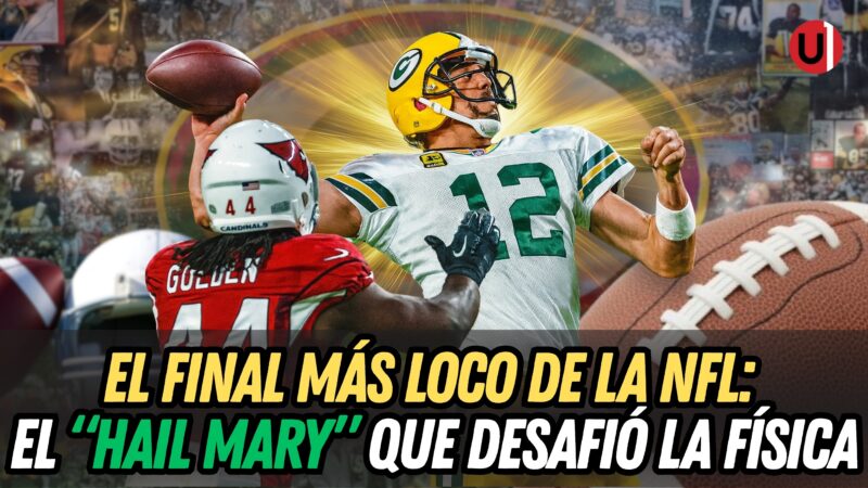 VIDEO: El final más loco de la NFL: el Hail Mary que rompió la física VIDEO: El final más loco de la NFL: el Hail Mary que rompió la física