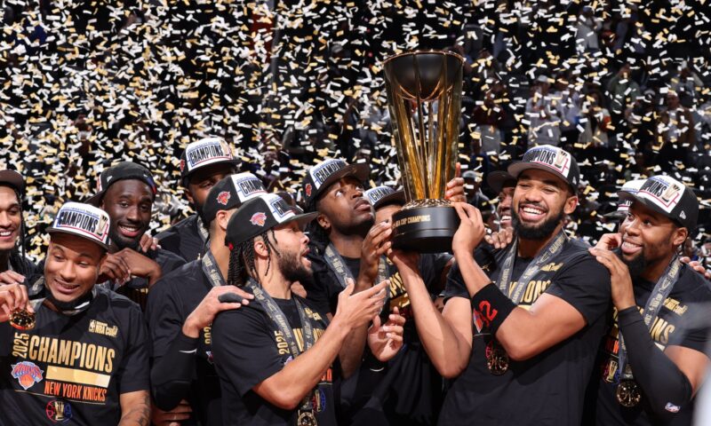 La suma de 6 cifras que ganó cada jugador de los Knicks por la NBA Cup