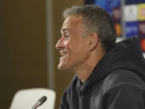 Luis Enrique, técnico del París Saint-Germain