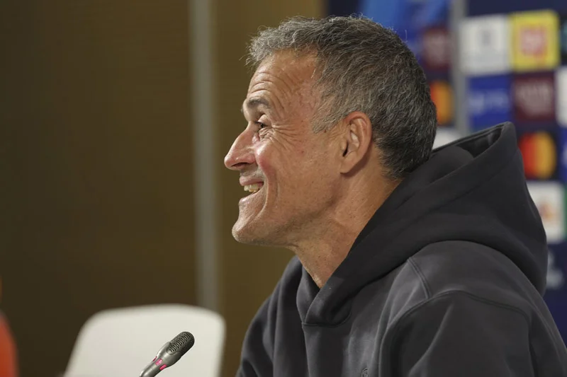 Luis Enrique, técnico del París Saint-Germain