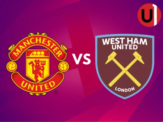 Manchester United vs West Ham, Premier League