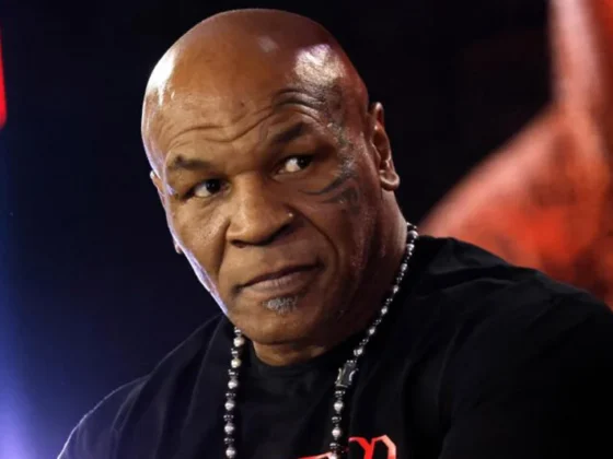 Mike Tyson, excampeón mundial de peso Pesado