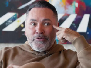 Óscar de la Hoya, excampeón mundial de boxeo