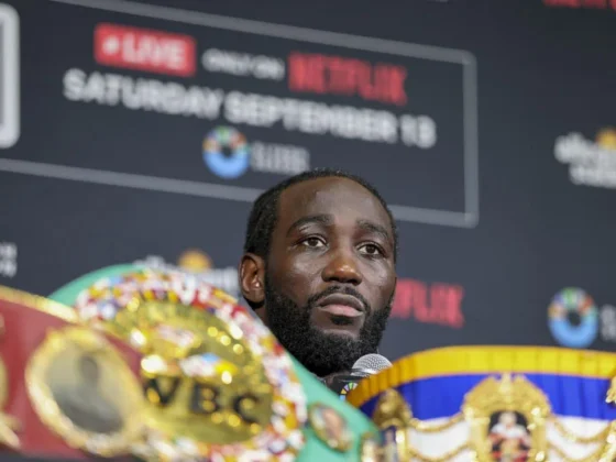 Terence Allan Crawford, boxeador despojado de su título de campeón