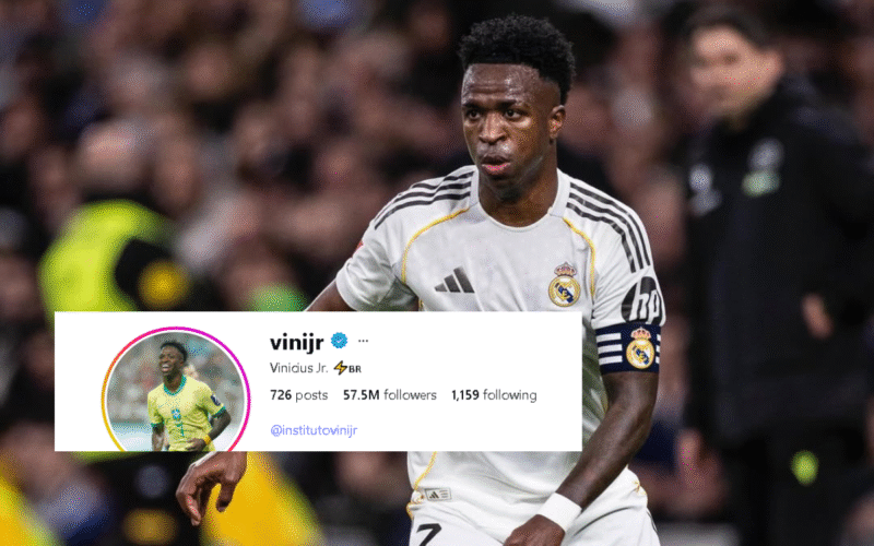 Vinicius cambia su foto de perfil tras silbidos del Real Madrid. Unanimo Deportes.