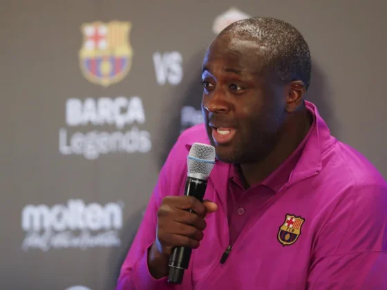 Yaya Touré, exjugador del Club Barcelona