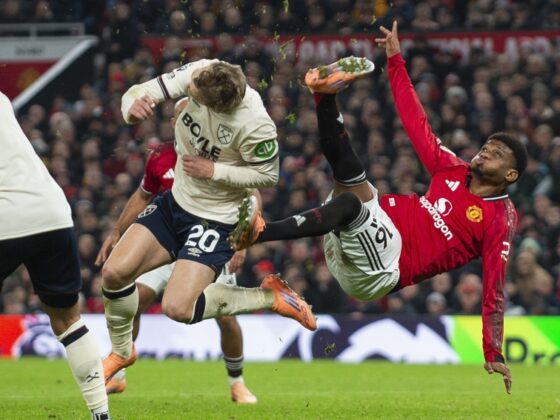 Empate rocoso en Old Trafford, el Manchester United a la baja