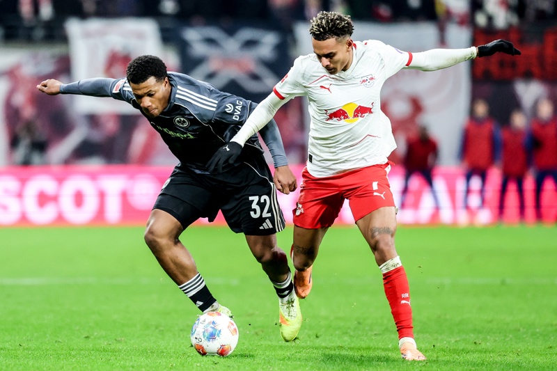 Frankfurt vuelve a ser goleado, ahora cortesía del RB Leipzig Frankfurt vuelve a ser goleado, ahora cortesía del RB Leipzig