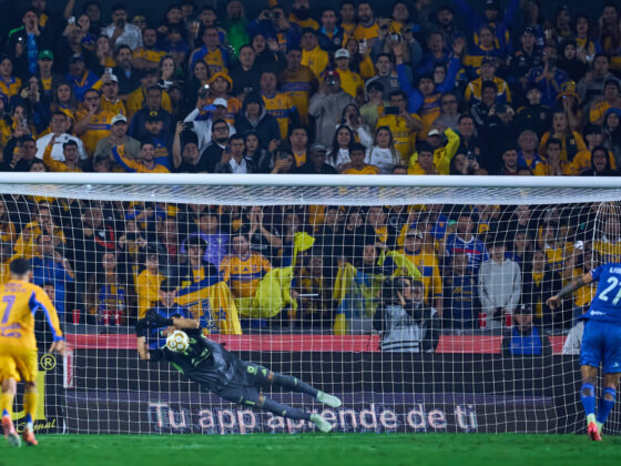 Partido de vuelta de semifinales entre Tigres y Cruz Azul. / X: @TigresOficial