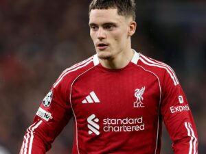 El jugador del Liverpool, Florian Wirtz, en una foto del pasao 4 de noviembre. EFE/EPA/ADAM VAUGHAN