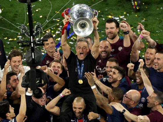 El español Luis Enrique Martínez, técnico del París Saint Germain. EFE/EPA/FRIEDEMANN VOGEL/Archivo