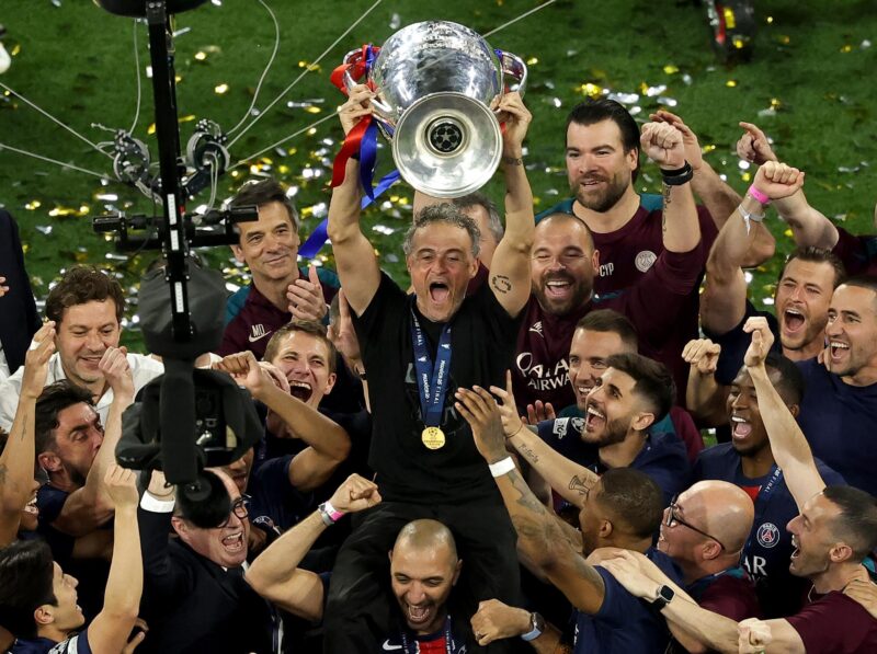 ¡Bomba en París! Luis Enrique rechazaría renovar con el PSG El español Luis Enrique Martínez, técnico del París Saint Germain. EFE/EPA/FRIEDEMANN VOGEL/Archivo