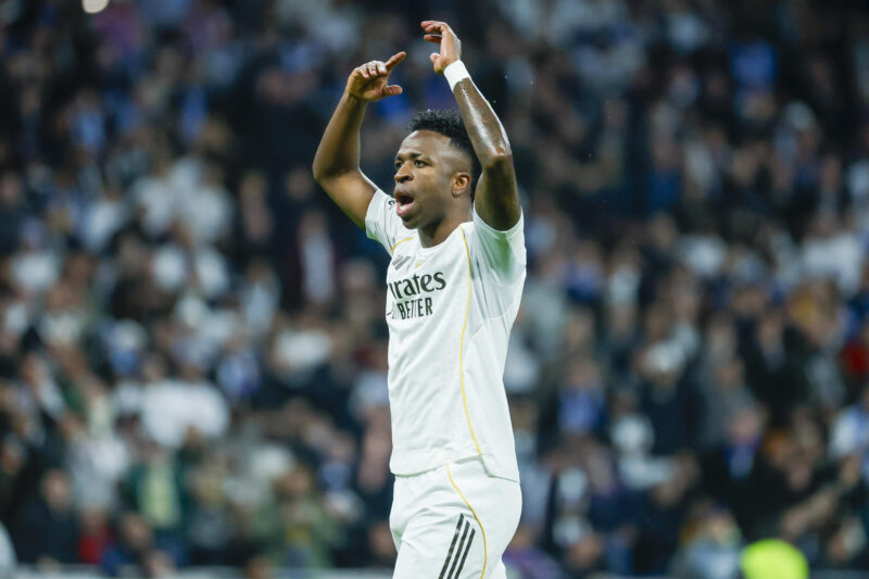 El delantero brasileño del Real Madrid Vinicius JuniorEFE/JuanJo Martín.
