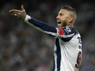 Fotografía de archivo donde aparece Sergio Ramos de Monterrey. EFE/ Antonio Ojeda