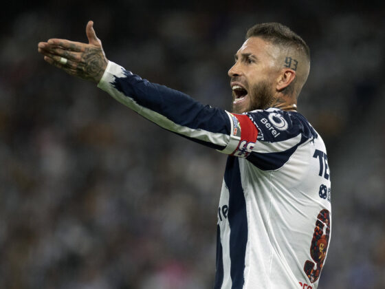 Fotografía de archivo donde aparece Sergio Ramos de Monterrey. EFE/ Antonio Ojeda