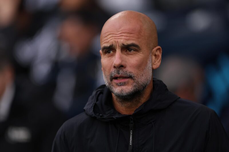 El entrenador del Manchester City, Pep Guardiola, antes del partido de la Premier League inglesa entre el Manchester City y el Leeds United en Manchester, Reino Unido. EFE/EPA/ADAM VAUGHAN