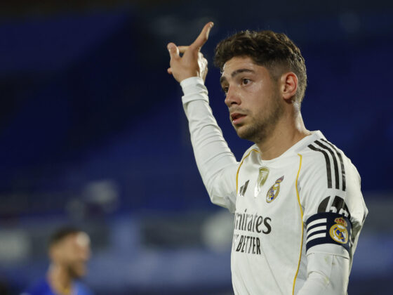 El centrocampista uruguayo del Real Madrid, Federico Valverde. EFE/Mariscal.
