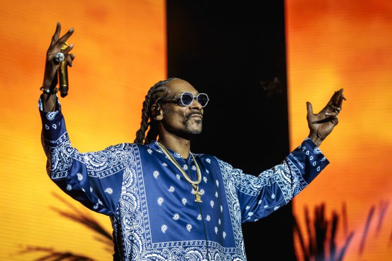 Snoop Dogg, rapero estadounidense. EFE/EPA/MARCEL KRIJGSMAN