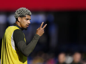 El central uruguayo Ronald Araujo en foto de archivo de Enric Fontcuberta.