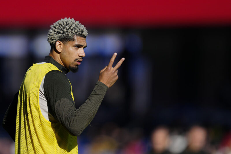 El central uruguayo Ronald Araujo en foto de archivo de Enric Fontcuberta.