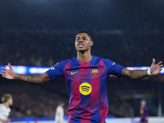 El delantero británico del Barcelona Marcus Rashford. EFE / Alejandro García