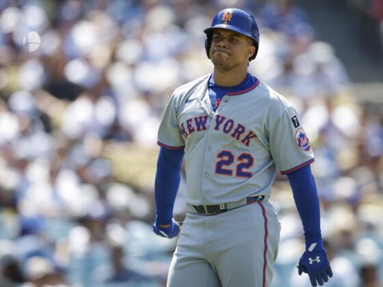 Fotografía de archivo de Juan Soto con los Mets de Nueva York. EFE/CAROLINE BREHMAN