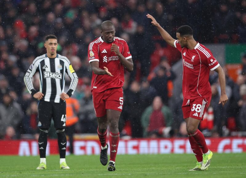 LIVERPOOL (United Kingdom), 31/01/2026.- Ibrahima Konate of Liverpool (C)Reino Unido