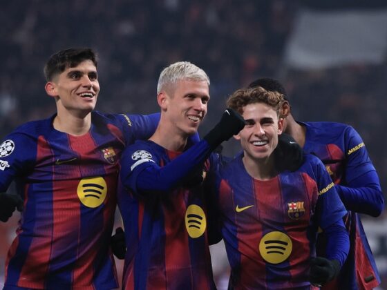 Fermín López lidera la remontada del Barcelona ate el Slavia Praga