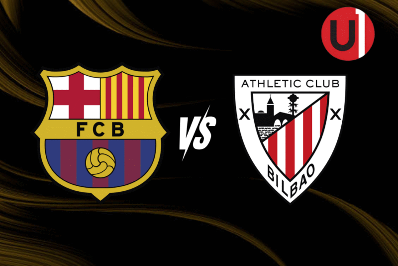 Supercopa de España: FC Barcelona vs. Athletic Club. 07/01/2026. Unanimo Deportes.