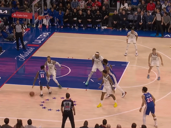 BUCKS VS 76ERS (CAPTURA DE PANTALLA)