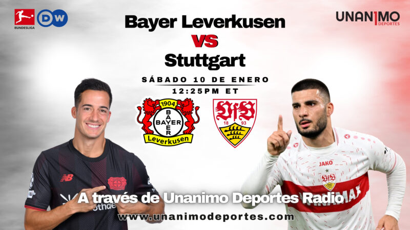 Bayer Leverkusen vs. Stuttgart EN VIVO por Unanimo Deportes Radio